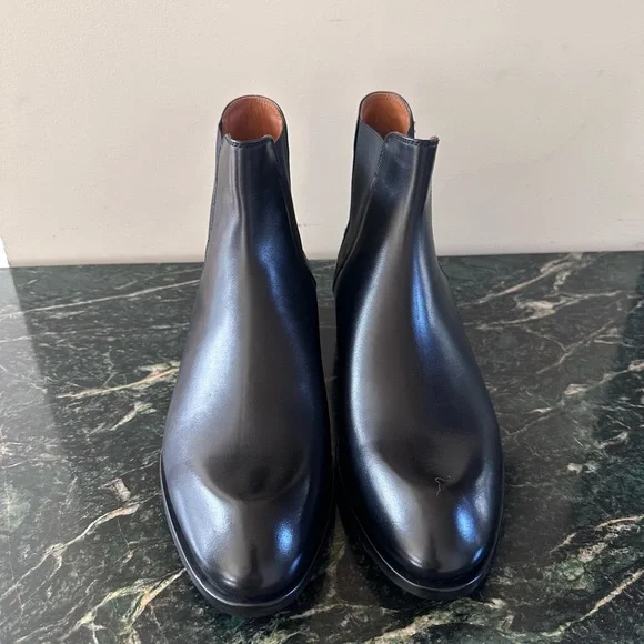 Zegna Torino panelled leather Chelsea boots Sz 9 US - www 